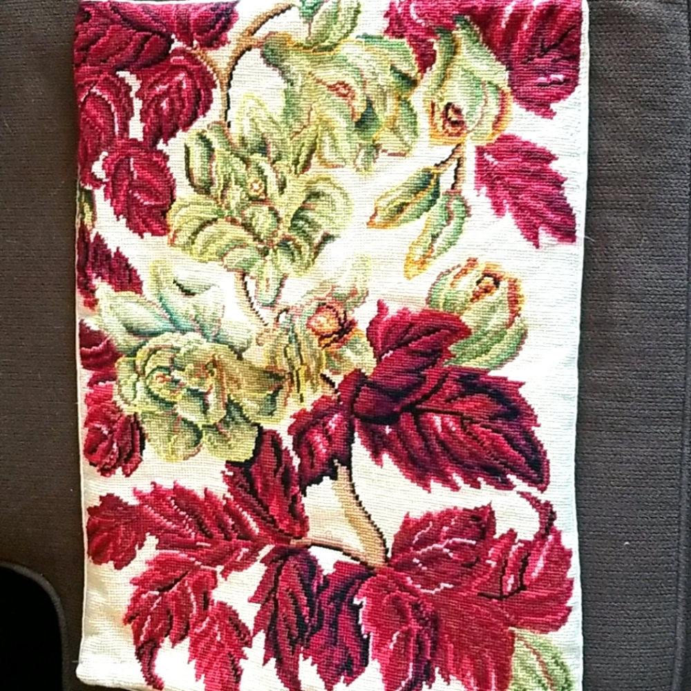 Needlework pillow covers